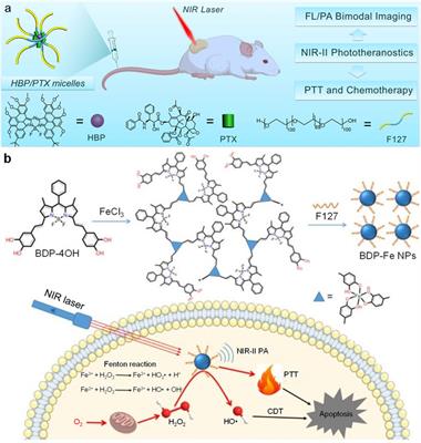 Recent advances in small molecule dye-based nanotheranostics for NIR-II photoacoustic imaging-guided cancer therapy